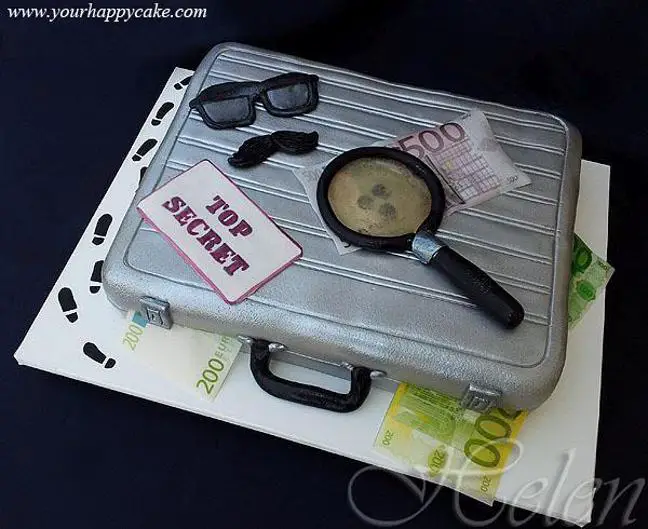 spy kids birthday cake