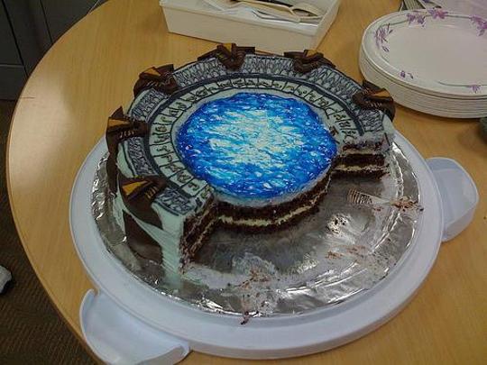 stargate birthday cake