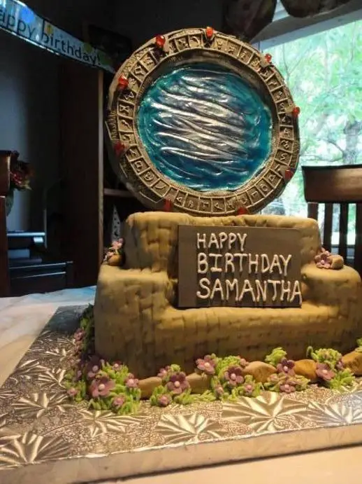 stargate birthday cake