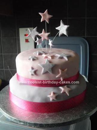 stars birthday cake