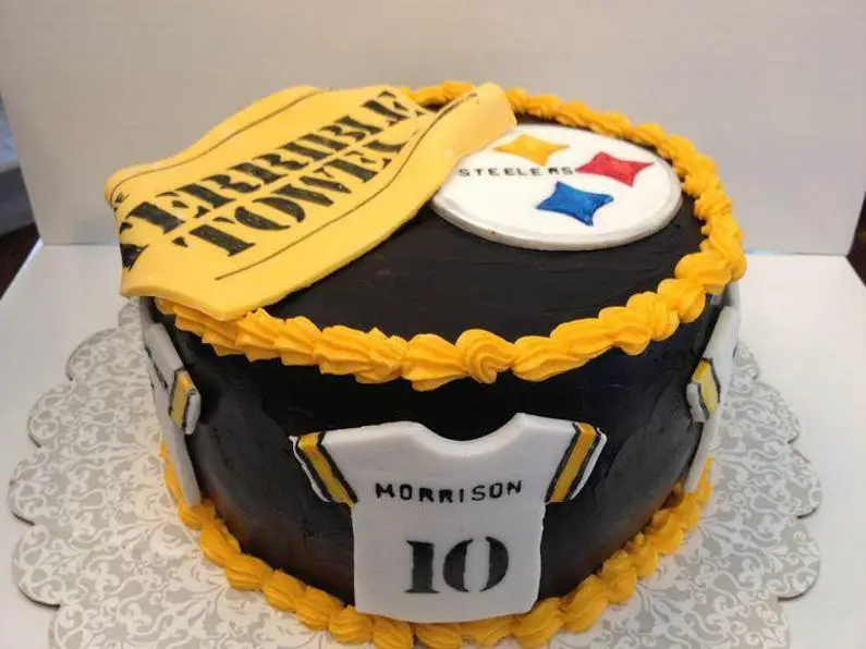 steelers birthday cake ideas