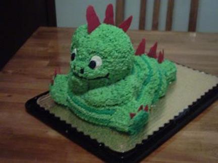 stegosaurus birthday cake
