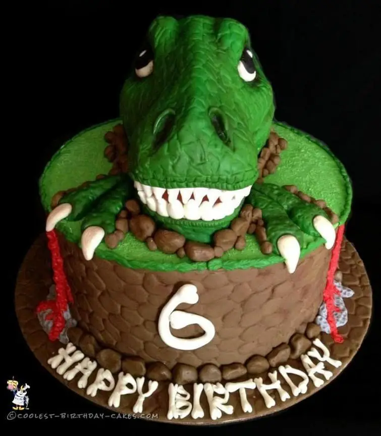 stegosaurus birthday cake