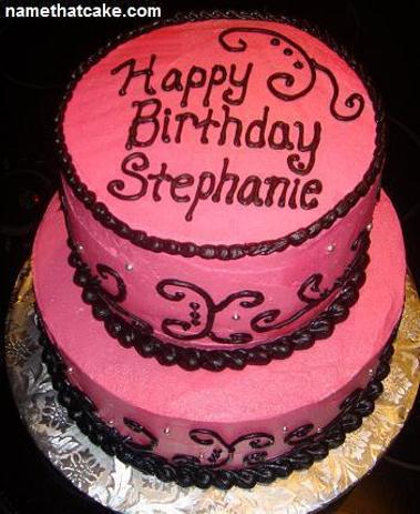 stephanie birthday cake