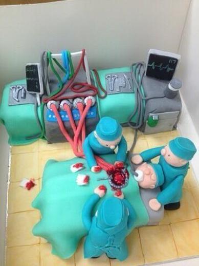 surgeon birthday cake