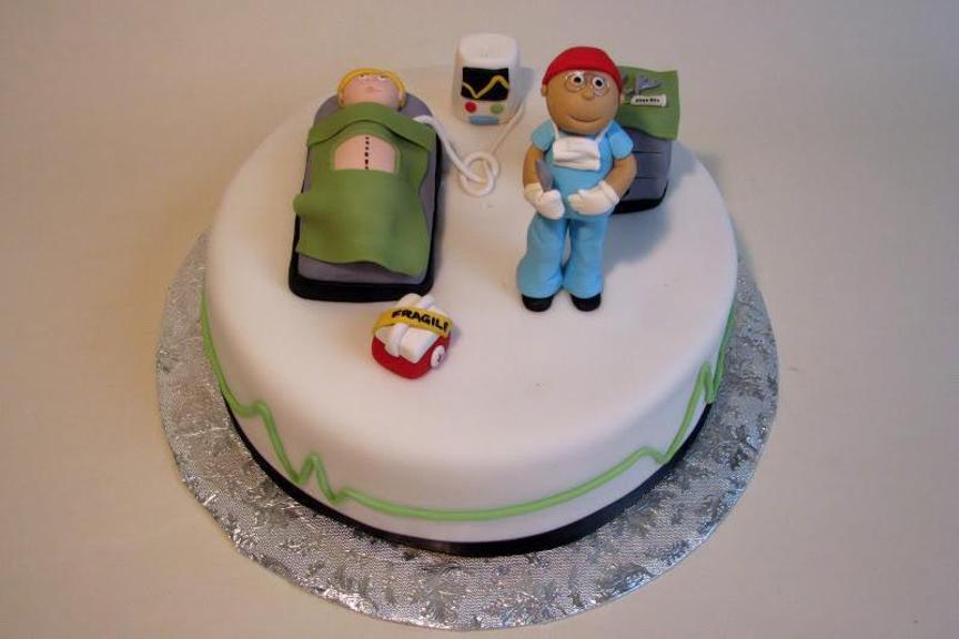 surgeon birthday cake