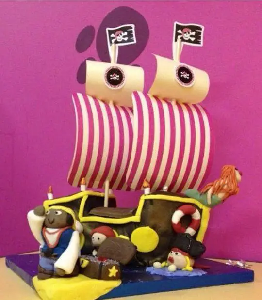 swashbuckle birthday cake