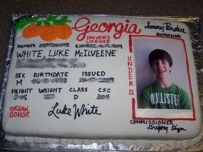 sweet 16 birthday cakes for guys