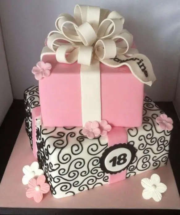 sweet 18 birthday cakes