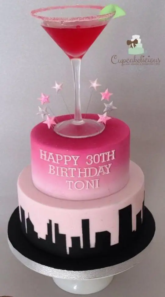 sweet 19 birthday cake