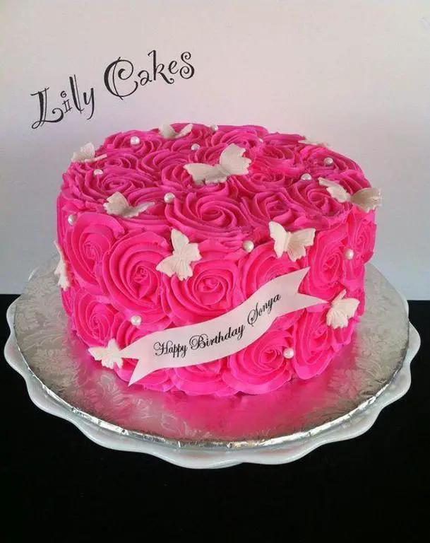swirl birthday cake