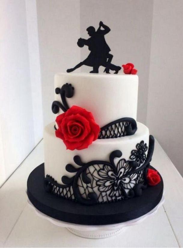 tango birthday cake