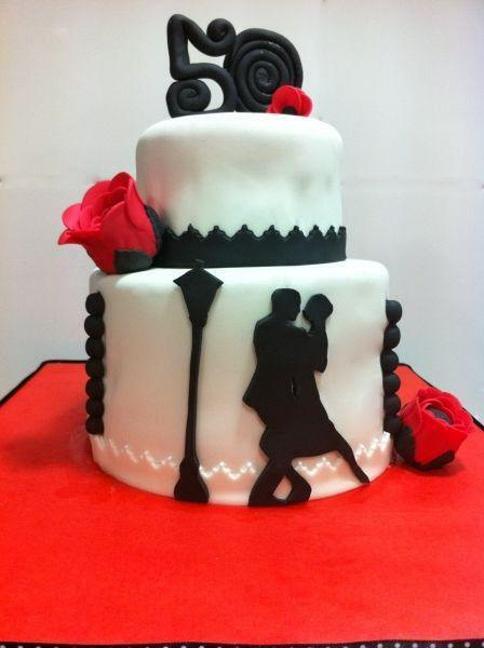 tango birthday cake