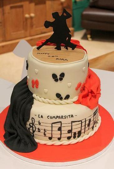 tango birthday cake