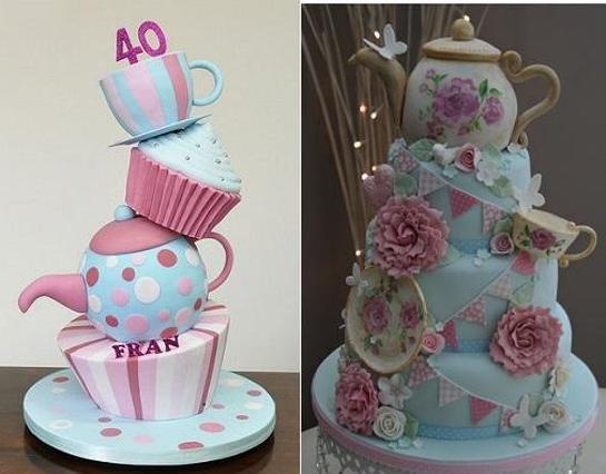 teapot birthday cakes