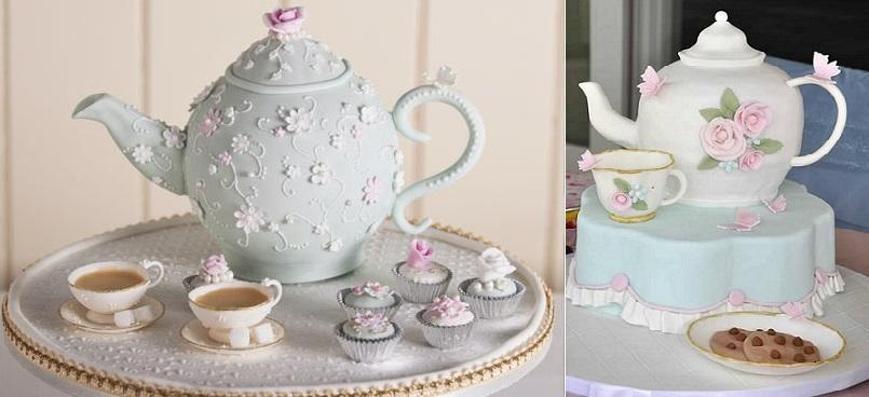teapot birthday cakes