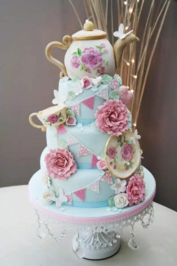 teapot birthday cakes