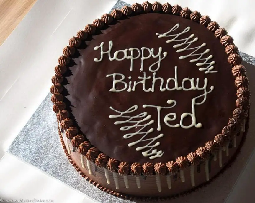 ted birthday cake