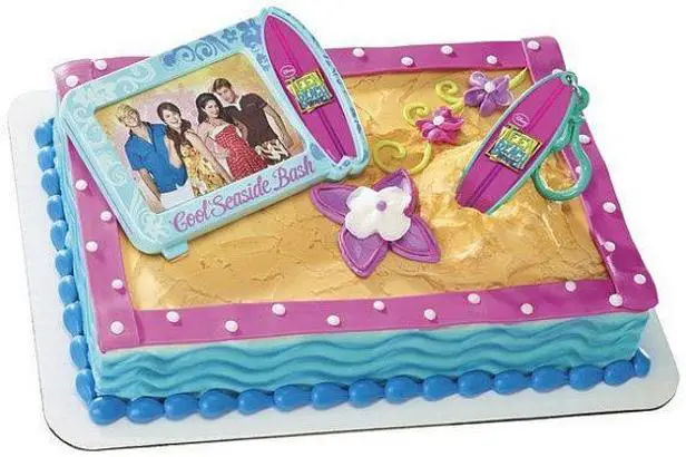 teen beach birthday cake
