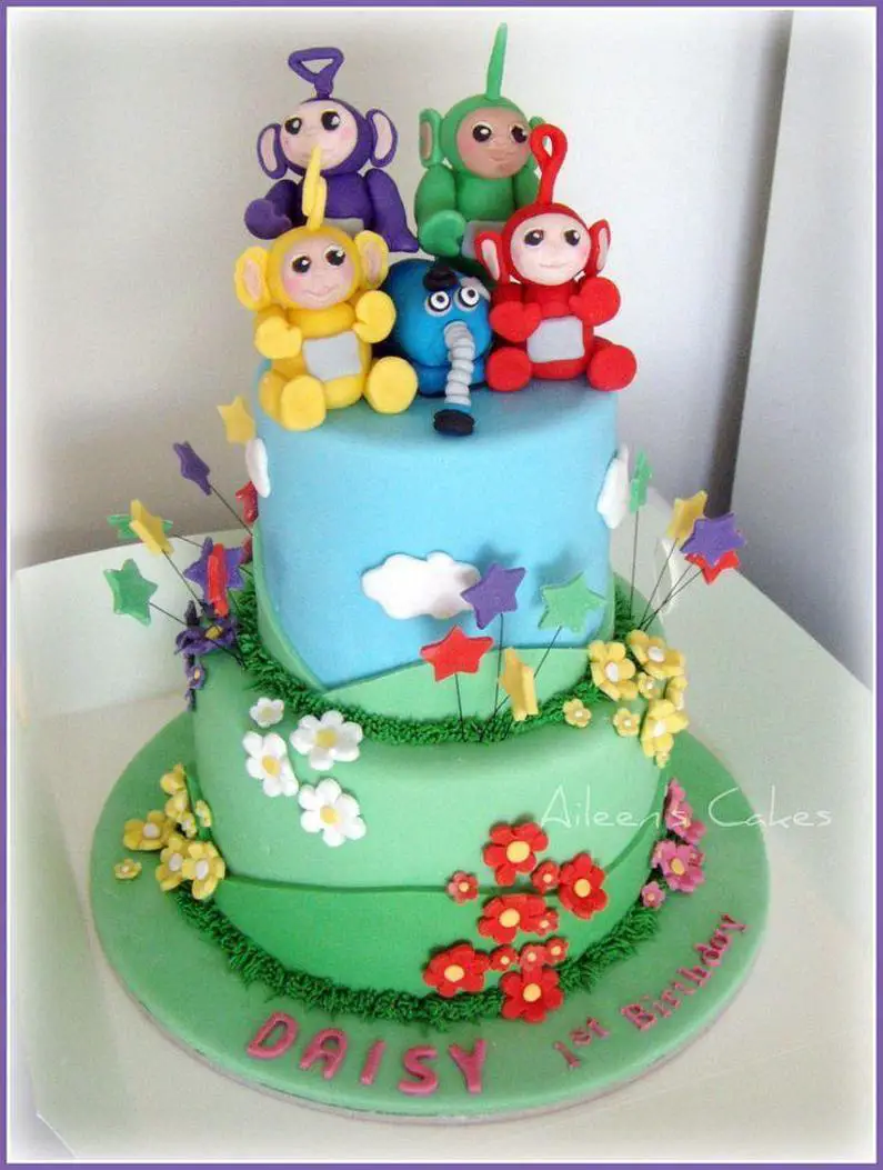 Teletubbies birthday cake