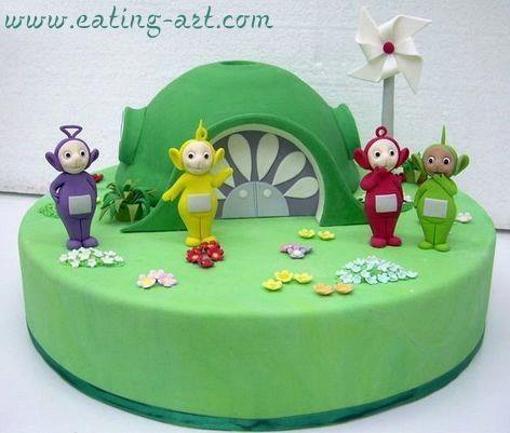 teletubbies birthday cake
