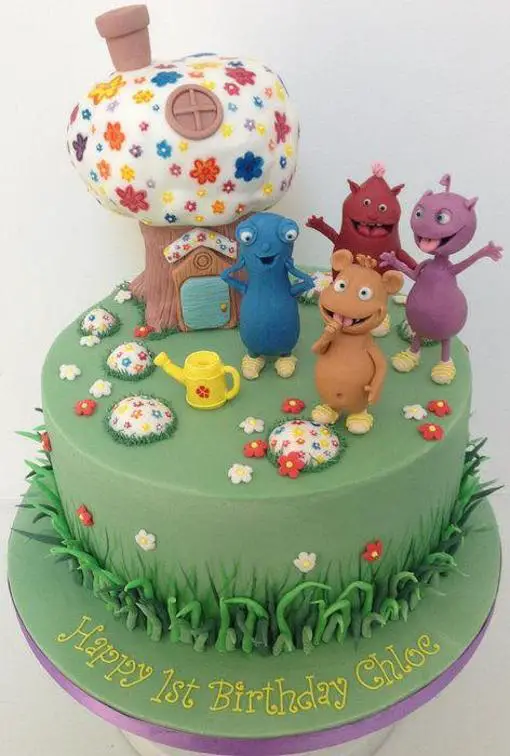 the cuddlies birthday cake