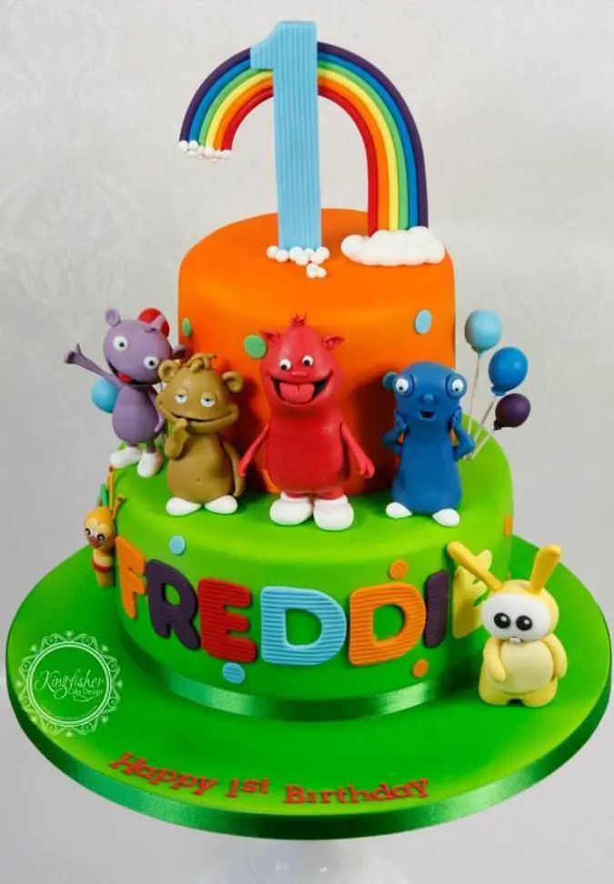 the cuddlies birthday cake