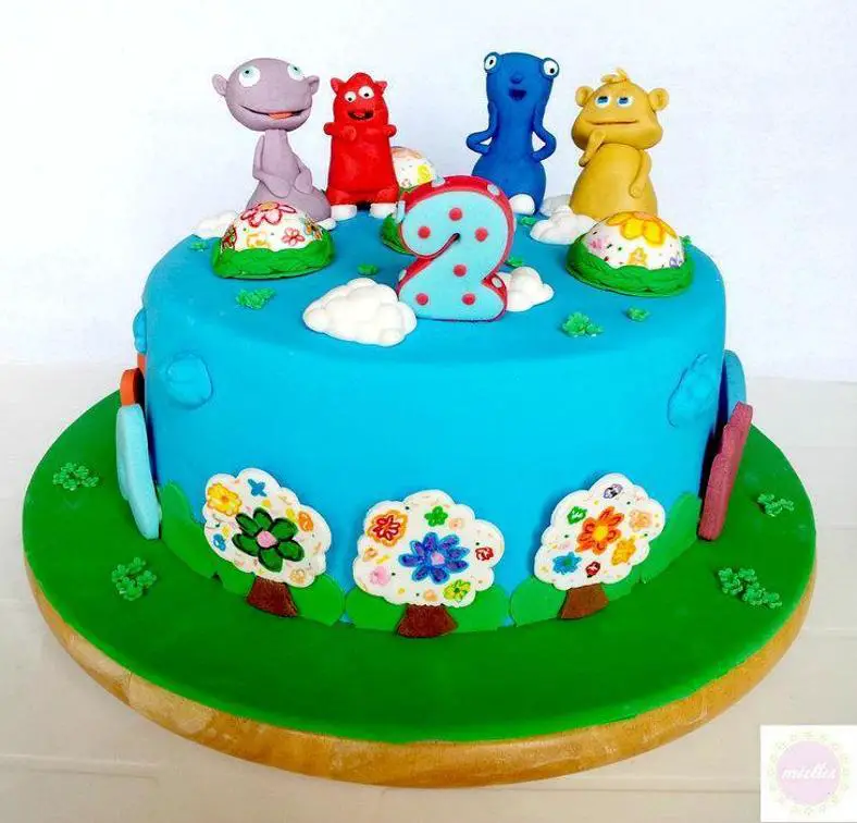 the cuddlies birthday cake
