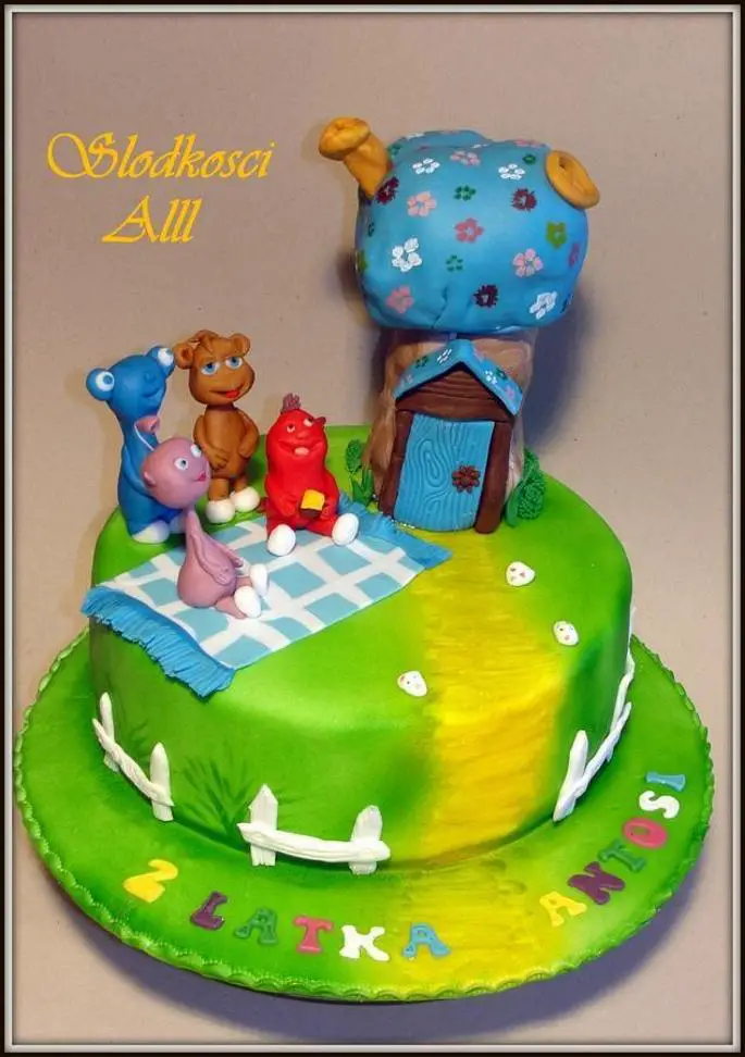 the cuddlies birthday cake