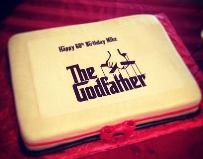 The Godfather Birthday Cake 9369