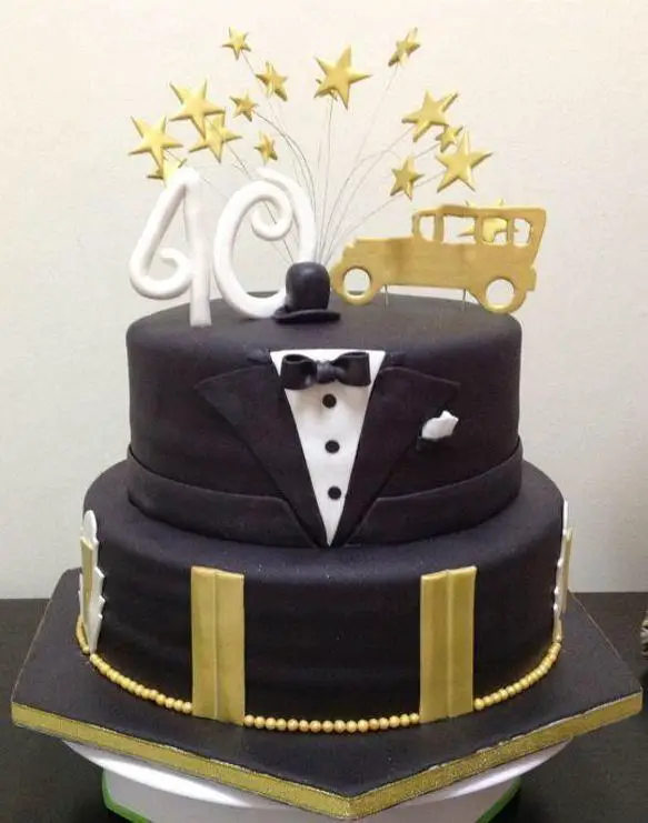 the great gatsby birthday cake