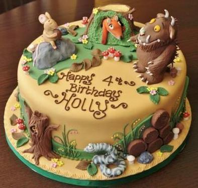 the gruffalo birthday cake
