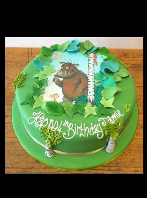 the gruffalo birthday cake
