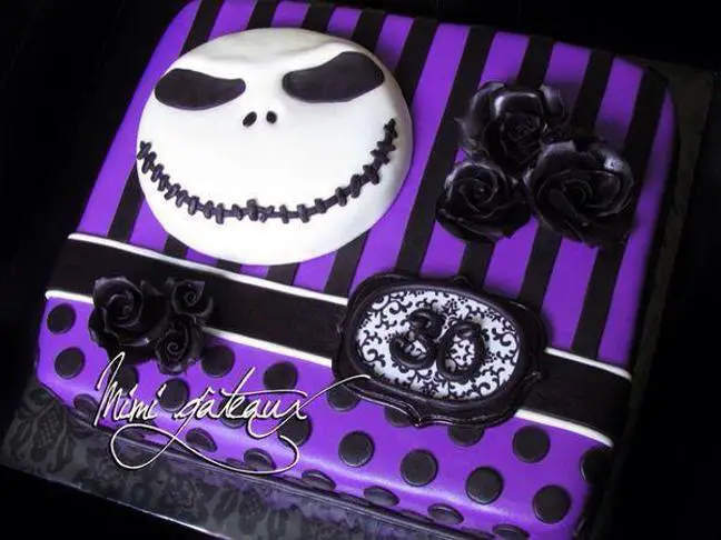 the nightmare before christmas birthday cake