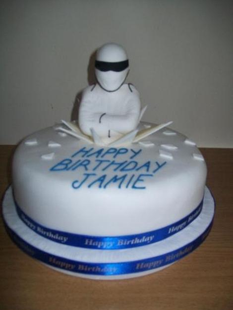 the stig birthday cake