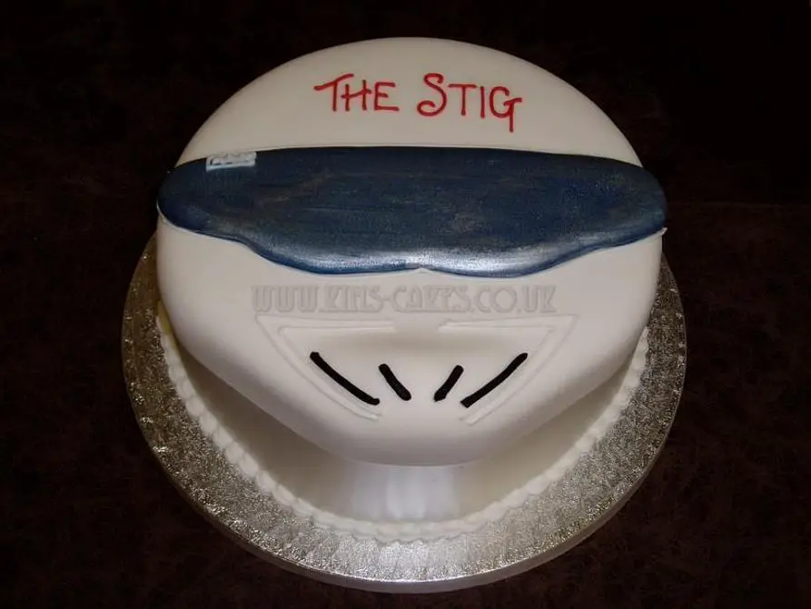 the stig birthday cake