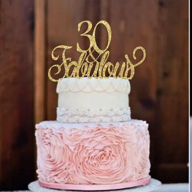 thirtieth birthday cakes