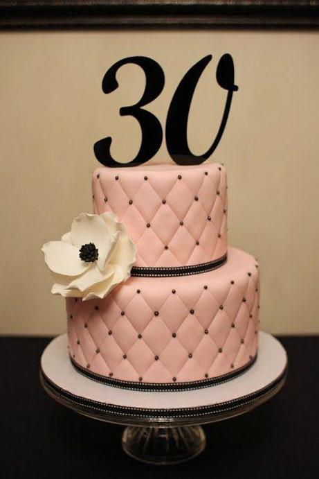 thirtieth birthday cakes