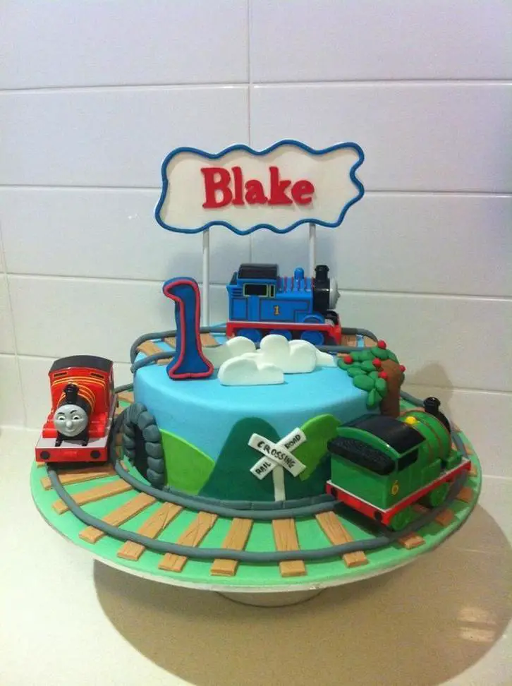 thomas and his friends birthday cakes