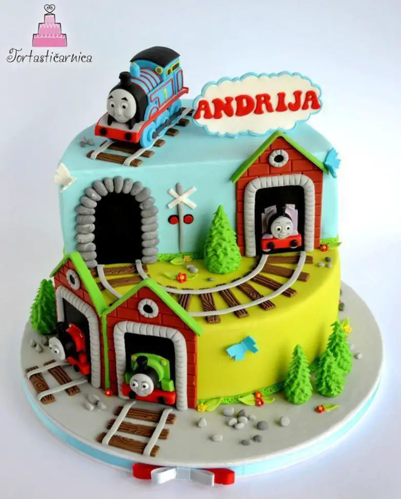 thomas the tank birthday cakes