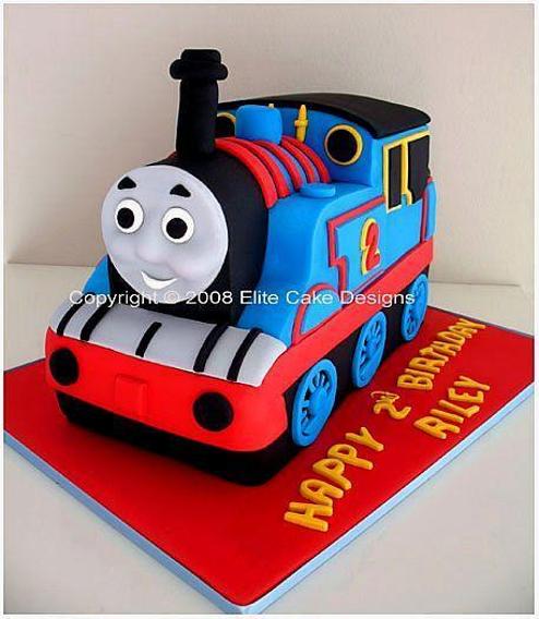 Thomas the train 1st birthday cake