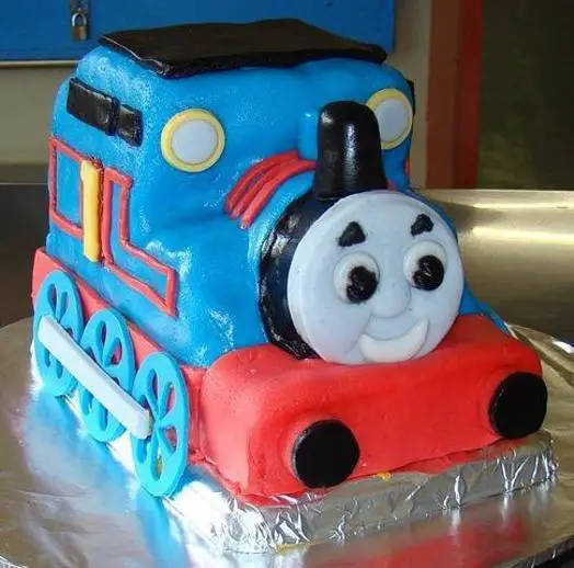 thomas train cakes birthday