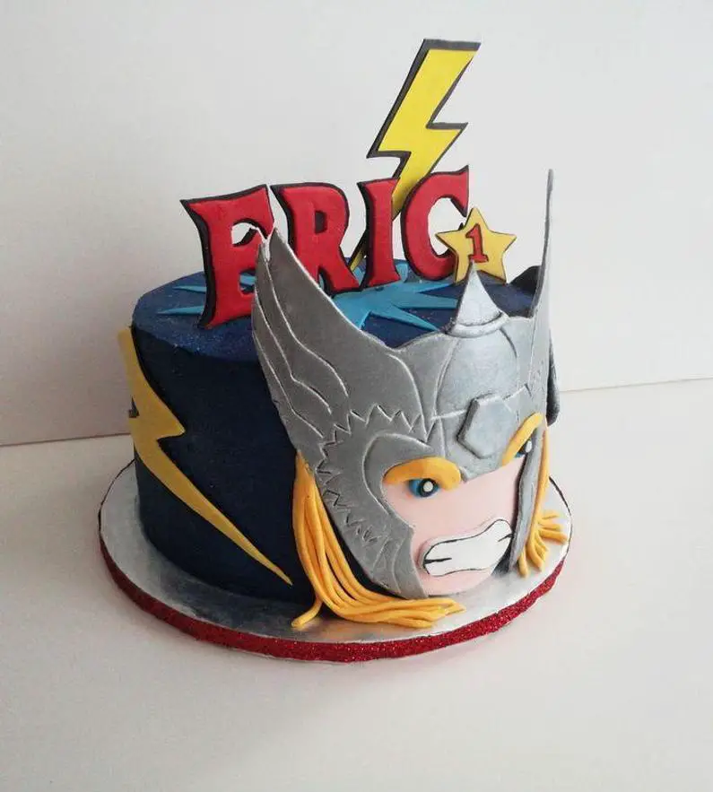 thor birthday cakes