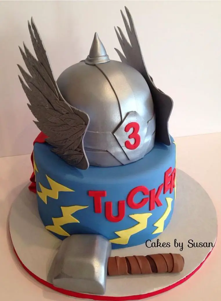 thor birthday cakes