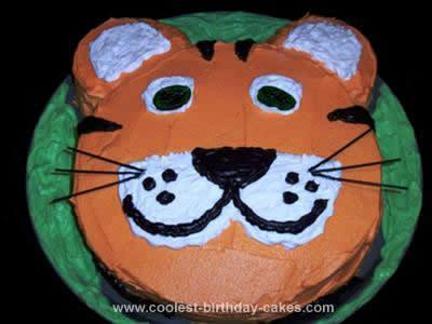 tiger birthday cakes