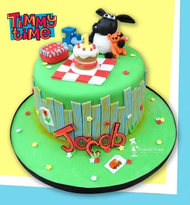 timmy birthday cake