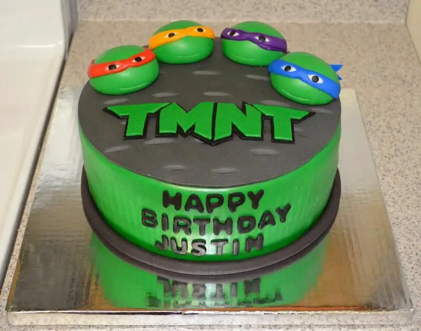 tmnt birthday cakes