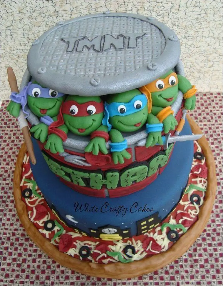 tmnt birthday cakes