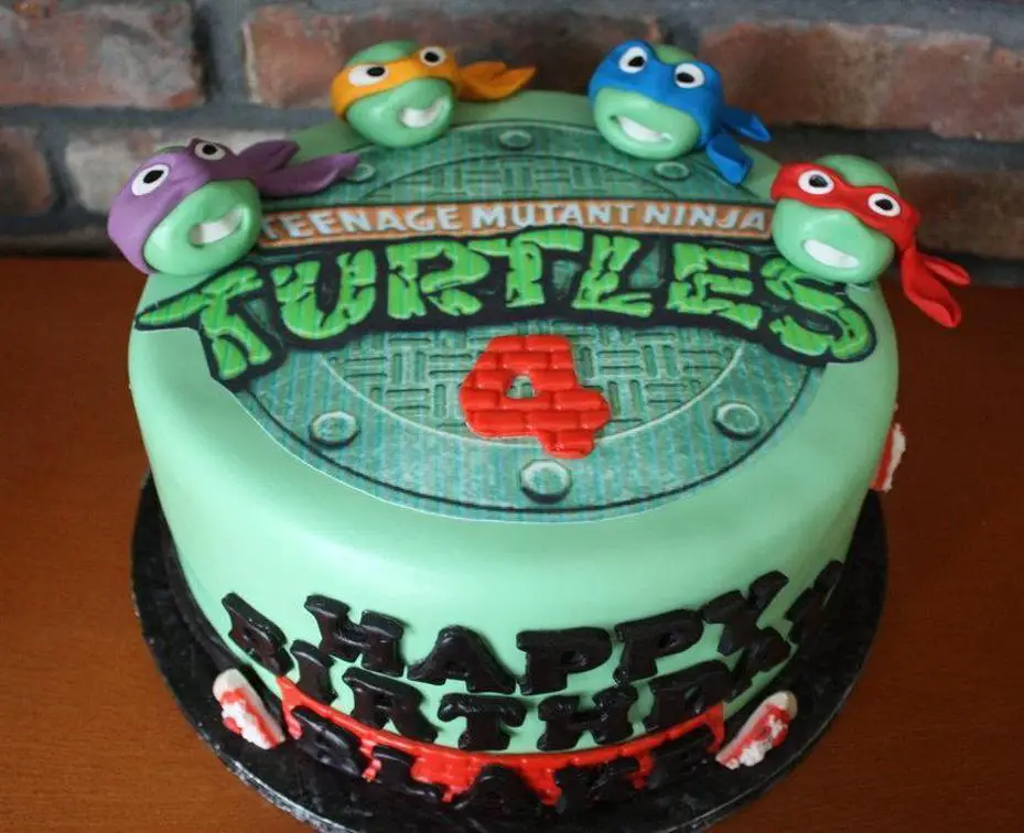 tmnt birthday cakes