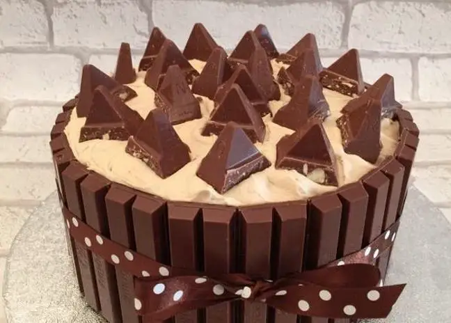 toblerone birthday cake